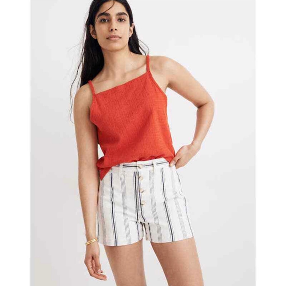 Madewell Striped Emmett Shorts